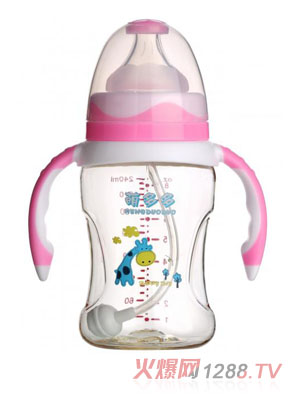 �ȶ��PPSU����240ml�pɫ�t���ֱ��Ԅ���ƿ