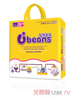 悠然豆豆柔薄金呵護(hù)yinge紙尿片L28片