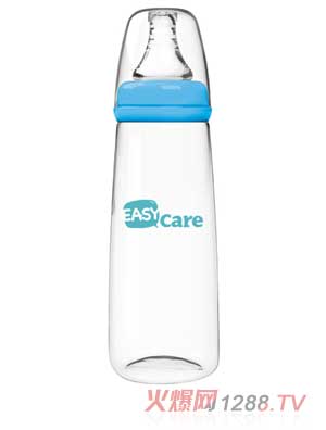 伊斯卡爾240mlPP標準口徑奶瓶（藍）