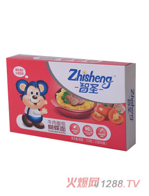 智圣yingye牛肉番茄蝴蝶面