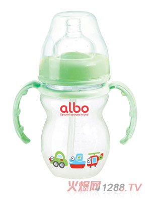 愛樂寶210mlPP寬口葫蘆自動(dòng)奶瓶