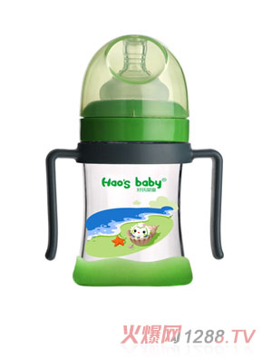 好氏嬰童海螺印花灰色雙柄奶瓶（?。?><div
                                                class=