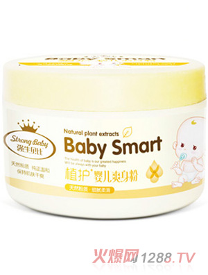 強牛貝比yinge爽身粉100g