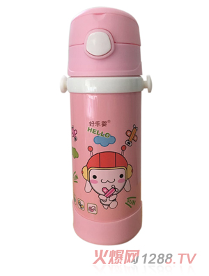 好樂嬰無柄水杯粉紅色