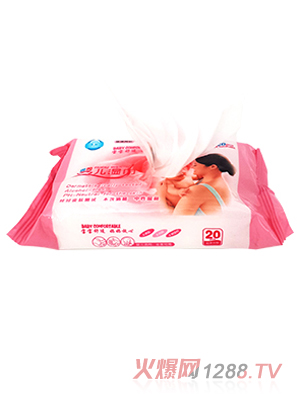永潤啟封yinge手口濕巾20片