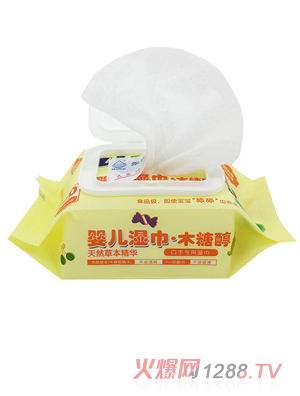永潤(rùn)yinge木糖醇濕巾（有蓋）30片