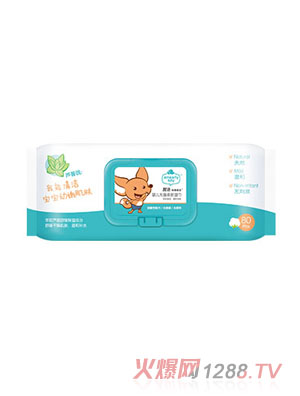 晨語(yǔ)yinge無(wú)香柔膚濕巾