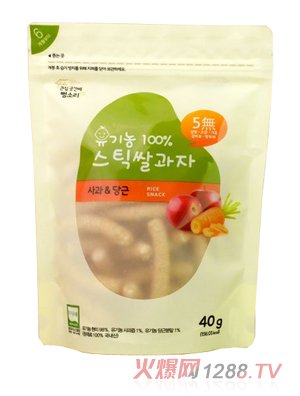 韓國(guó)每日yingye米餅-大米+蘋果+胡蘿卜