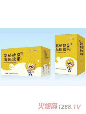 葵花優(yōu)貝富硒酵母凝膠糖果