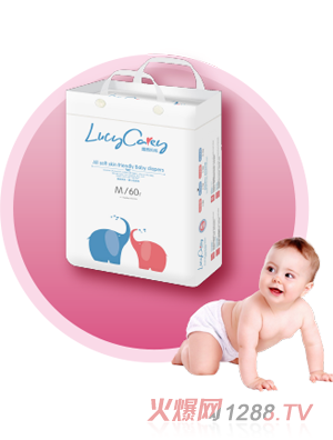 露茜凱瑞臻柔親膚yinge紙尿褲M(mǎn)碼60片
