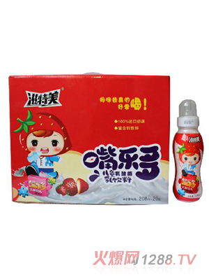 滋特美嘴樂(lè)多兒童成長(zhǎng)型乳飲料 紅色箱裝