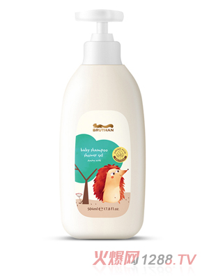 布魯森yinge舒潤洗沐2合1