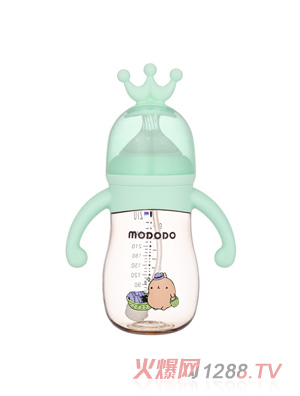 ����PPSU���ڏ�ܛ�z�ֱ���ƿ300ML�{(l��n)ɫ