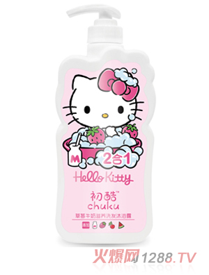 Hello Kitty�����ݮţ�����B(y��ng)ϴ�l(f��)��ԡ¶ 400ml