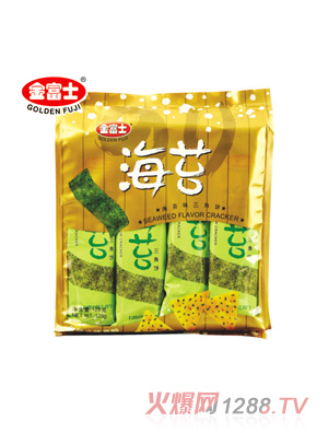 金富士海苔三角餅128g