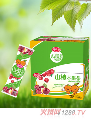 果幼樂(lè)蘋(píng)果山楂水果條