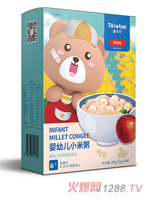 童樂貝yingye小米粥 蘋果味