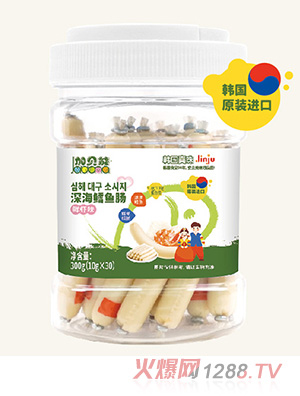 加貝能桶裝蝦味鱈魚(yú)腸