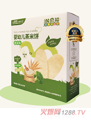 加貝能yingye蒸米餅-蔬菜味