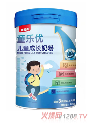 貝因美童樂(lè)優(yōu)兒童成長(zhǎng)奶粉