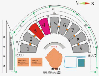 孕嬰童產(chǎn)品展布展線路圖