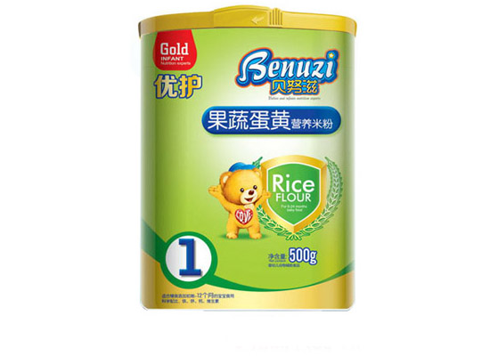 貝努滋果蔬蛋黃優(yōu)護(hù)營(yíng)養(yǎng)米粉