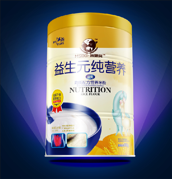 米思貝益生元均衡營養(yǎng)米粉