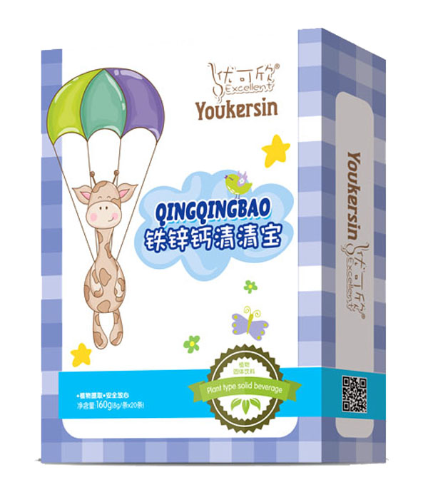 優(yōu)可欣清清寶盒裝-鐵鋅鈣