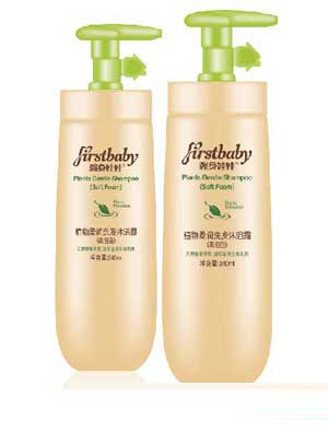 強(qiáng)身娃娃植物柔潤洗發(fā)沐浴露