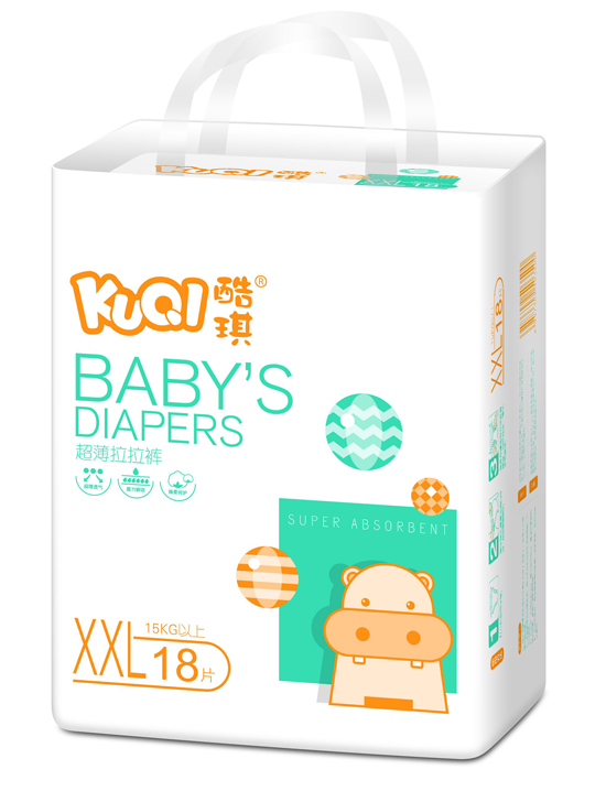 酷琪超薄拉拉褲XXL18片